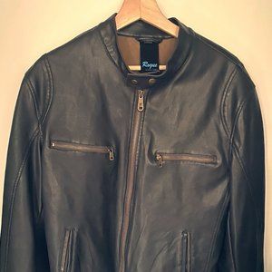 Men's Rogue Vegan/Faux Leather Jacket - Medium